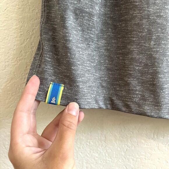 Chubbies Heathered Grey Soft Stretchy Drawstring Athletic Shorts 5.5 Inseam Sz L - Picture 5 of 9